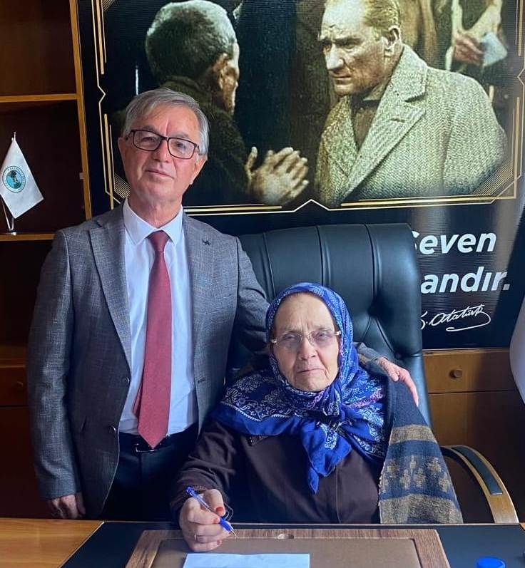 Başkanla Fotoğraflarımız