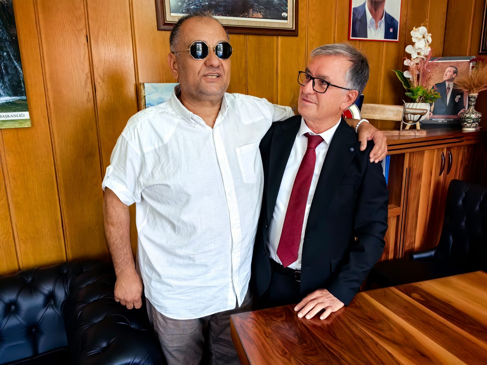 Başkanla Fotoğraflarımız