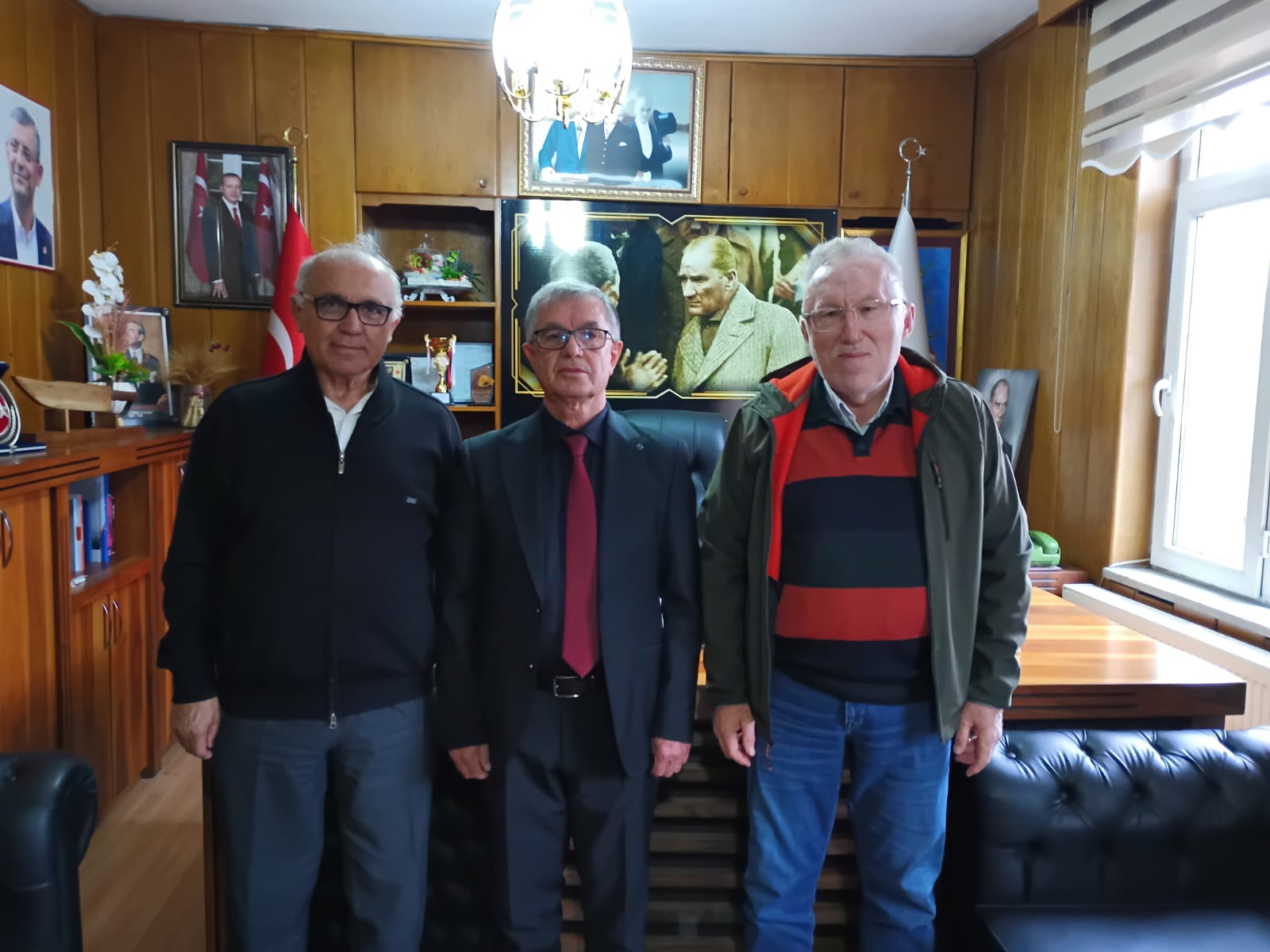 Başkanla Fotoğraflarımız