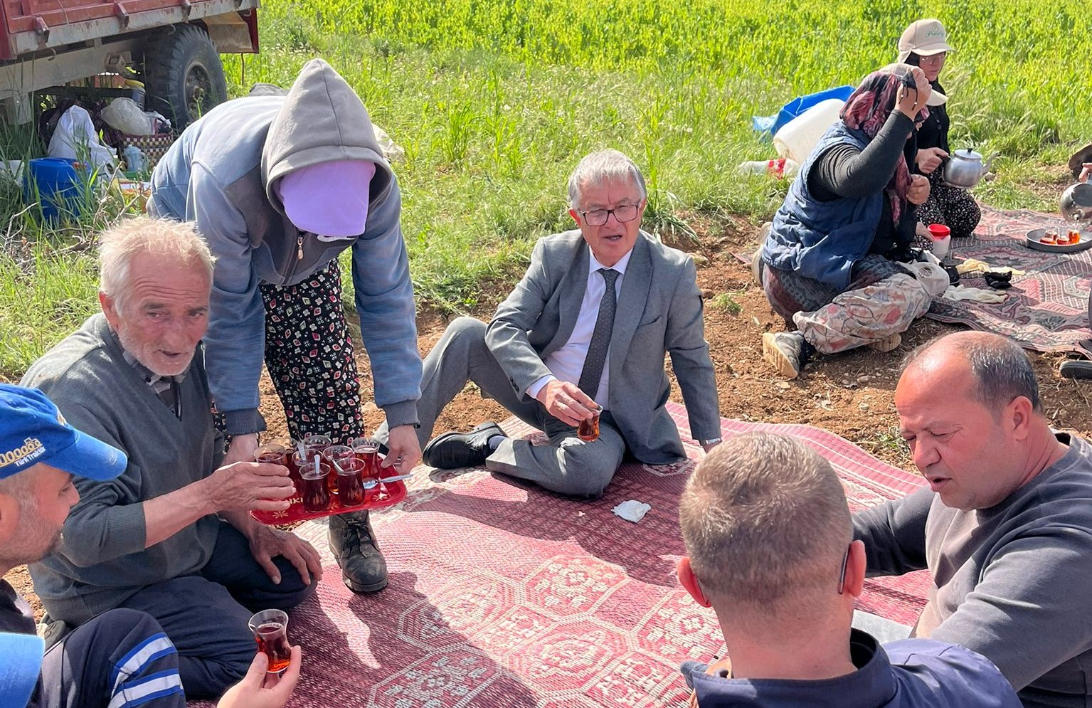 Başkanla Fotoğraflarımız